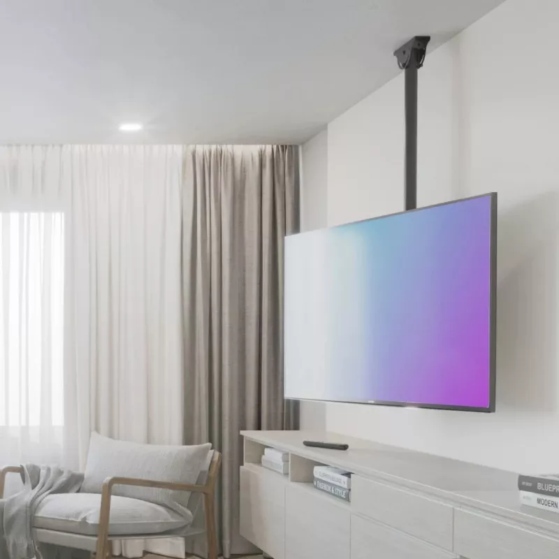 Hama 00220878 TV laikiklis/stovas 165,1 cm (65 coliai) Juodas