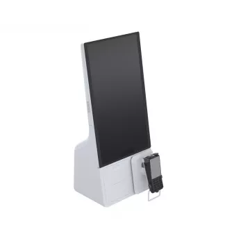 Ergonomic Solutions SpacePole Kiosk priekinė mokėjimo plokštė (DuraTilt), skirta Samsung 24 inch kioskui