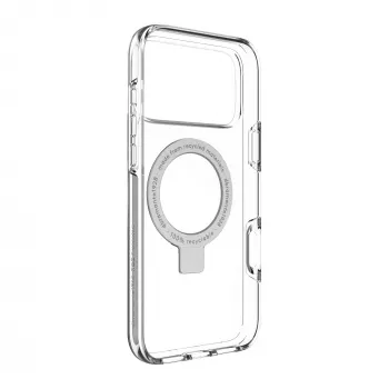 dbramante1928 Iceland Ultra D3O MS Kick dėklas iPhone 17 Pro Max, skaidrus