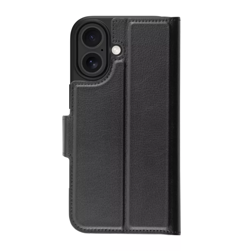 dbramante1928 Oslo Pro MS Flip dėklas iPhone 17 (6,7 colio) – juodas, 3 kortelių kišenės