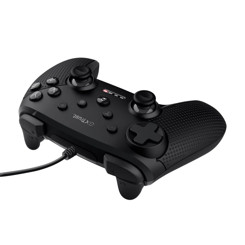 Trust GXT 541 MUTA juoda USB 2.0 vairasvirtė analoginė / skaitmeninė asmeniniam kompiuteriui