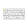 R-Go Tools ergonominė klaviatūra R-Go Compact Break, kompaktiška klaviatūra su pertraukų programine įranga, AZERTY (FR), Bluetooth, balta