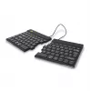 Ergonominė klaviatūra R-Go Split Break su pertraukų programine įranga, išskirta ergonomiška klaviatūra, AZERTY (FR), Bluetooth, juoda