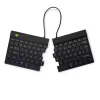 Ergonominė klaviatūra R-Go Split Break su pertraukų programine įranga, išskirta ergonomiška klaviatūra, AZERTY (FR), Bluetooth, juoda