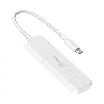 j5create Eco-Friendly USB-C į 4 prievadų Type-C Gen 2 šakotuvas