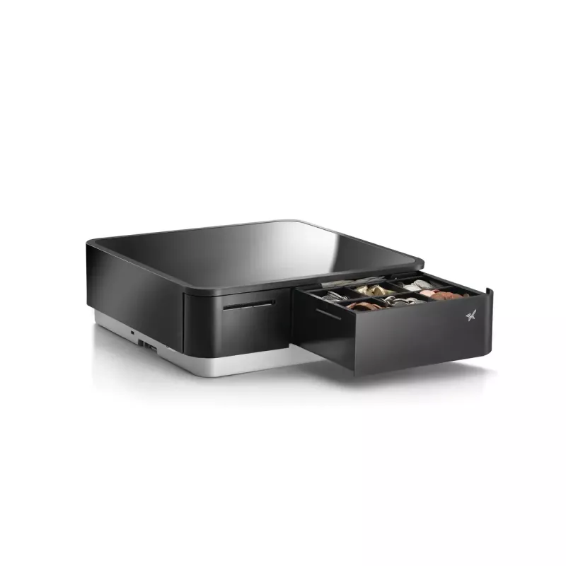 POS spausdintuvas Star Micronics mPOP10CBI BLK E+U Tiesioginis terminis 100 mm/s