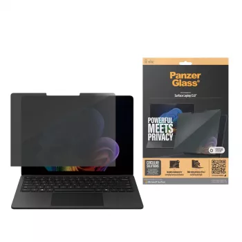 PanzerGlass ® Privatumo ekrano apsauga Microsoft Surface Laptop 7th Edition 13.8'' | Itin platus dengimas