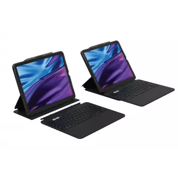 ZAGG Pro Keys 2 QWERTZ Vokiška klaviatūra Bluetooth Juoda