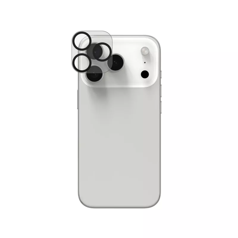 InvisibleShield Glass Elite apsauga objektyvui, skirta Apple iPhone 17 Pro/Pro Max