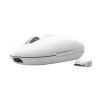 Belaidė biuro pelė TRUST Seron Slim Multi – ambidekstrinė, RF + Bluetooth, optinė 3200 DPI, 7 mygtukai, balta