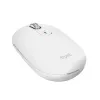 Belaidė biuro pelė TRUST Seron Slim Multi – ambidekstrinė, RF + Bluetooth, optinė 3200 DPI, 7 mygtukai, balta