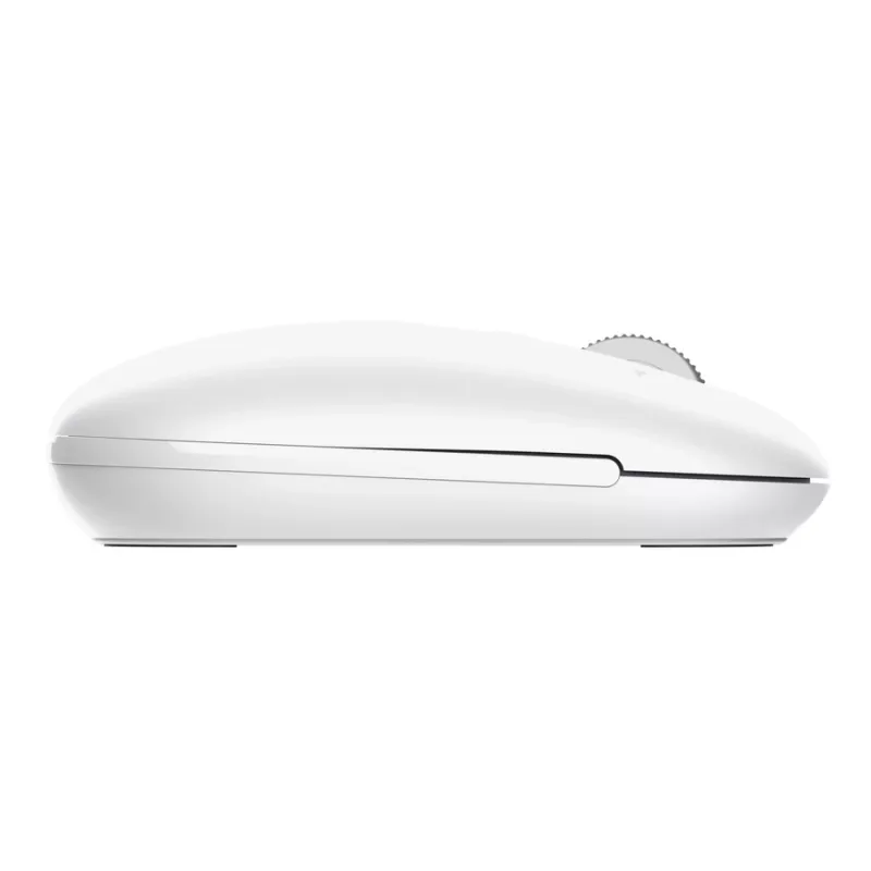 Belaidė biuro pelė TRUST Seron Slim Multi – ambidekstrinė, RF + Bluetooth, optinė 3200 DPI, 7 mygtukai, balta