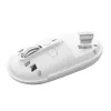 Belaidė biuro pelė TRUST Seron Slim Multi – ambidekstrinė, RF + Bluetooth, optinė 3200 DPI, 7 mygtukai, balta