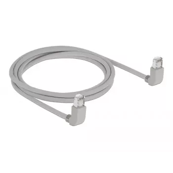 Tinklo kabelis DeLOCK 83523 2m Cat6a S/FTP Pilka