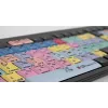 LogicKeyboard Adobe Premiere Pro CC Nero slim line klaviatūra LKB-PPROCC-BJPU-FR, prancūziška, USB