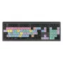 Klaviatūra LogicKeyboard LKB-FCPX10-A2M-FR laidi USB AZERTY prancūziška pilno dydžio 105 klavišų juoda