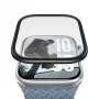 Apsauginis stiklas PanzerGlass Black Metal Frame, skirtas Apple Watch (modelis PG38147)