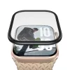 PanzerGlass Apsauginis stiklas su juodu metaliniu rėmeliu Apple Watch, PG56329