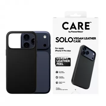 Apsauginis dėklas PanzerGlass CARE Solo iPhone 17 Pro Max, juodas