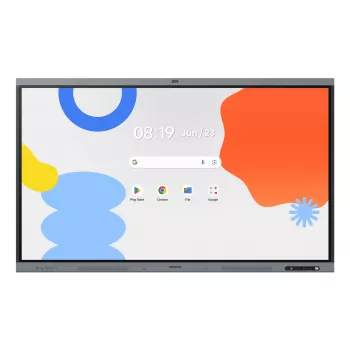 Samsung LH65WAFPLGC interaktyvi lenta 165,1 cm (65 colių) 3840 x 2160 pikselių liečiamuoju ekranu Juoda, Pilka