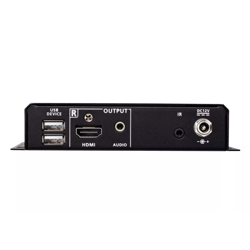 AV siųstuvas-imtuvas ATEN True 4K HDMI/USB HDBT3.0-Lite – 4096×2160 iki 40 m, USB Type-A/Type-B, DC maitinimas