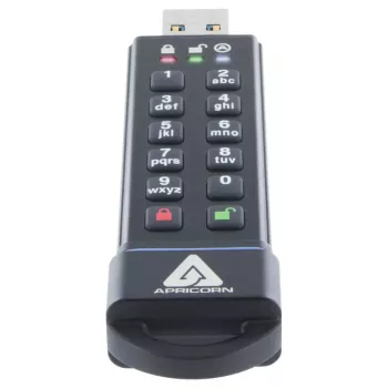 USB atmintukas Apricorn Aegis Secure Key 3.0 480 GB su aparatiniu šifravimu ir klaviatūra