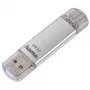 Hama C-Laeta USB atmintukas 32 GB USB Type-A / USB Type-C 3.2 Gen 1 sidabrinis