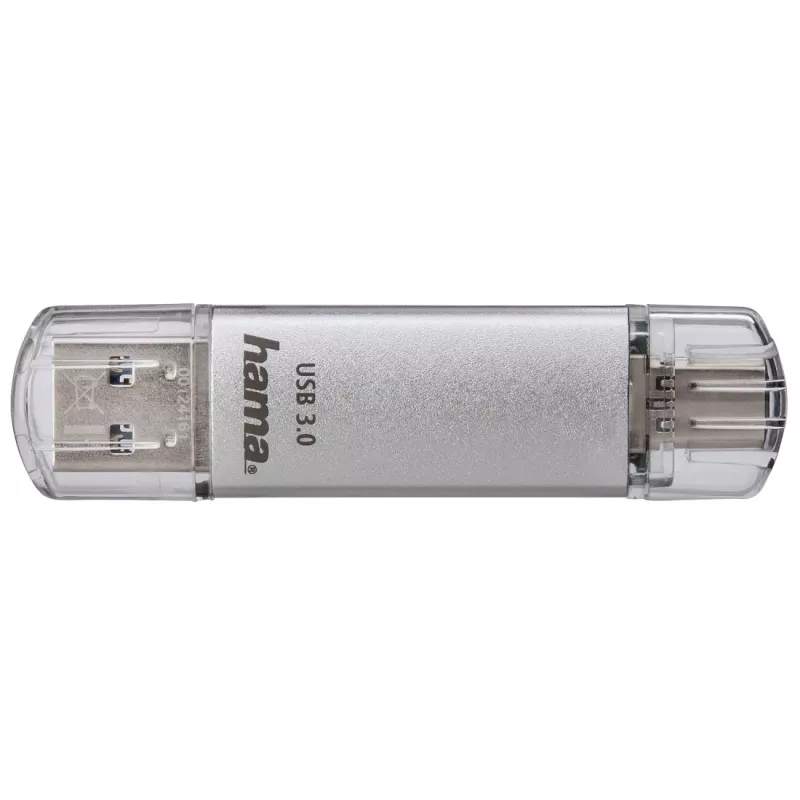Hama C-Laeta USB atmintukas 32 GB USB Type-A / USB Type-C 3.2 Gen 1 sidabrinis