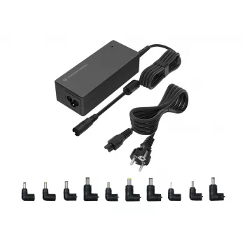 Universalus nešiojamojo kompiuterio maitinimo adapteris Conceptronic OZUL08B10 90W su 10 antgalių