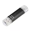 Hama Laeta Twin, 64 GB USB atmintukas USB Type-A / Micro-USB 3.2 Gen 1 (3.1 Gen 1) Juodas