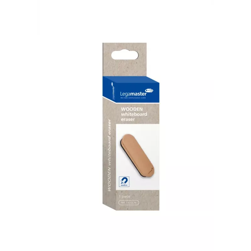 Medinis baltos lentos trintuvas Legamaster 150 mm magnetinis, FSC sertifikuotas