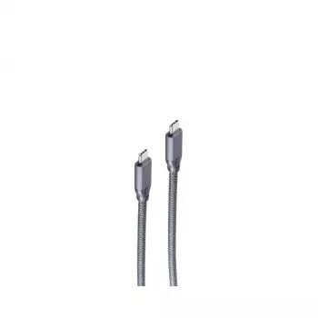 USB C laidas ShiverPeaks BS13-47040 USB 3.2 Gen 2 3m pilkas