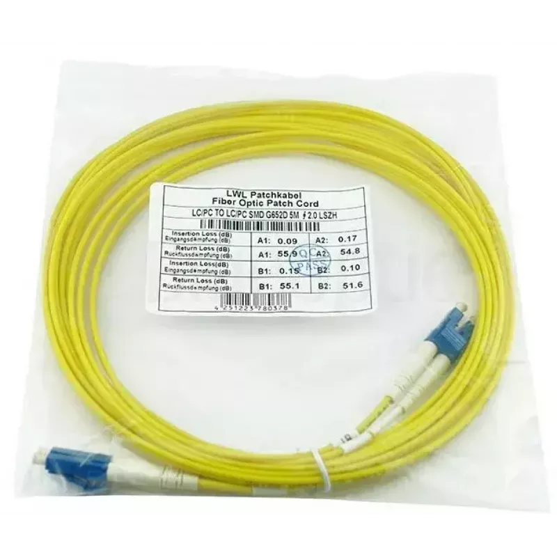 InfiniBand / šviesolaidinis kabelis BlueOptics 040402G512000002M 2m 2x LC LC/APC