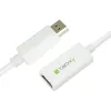 Techly DisplayPort 1.2 vyriškas / HDMI moteriškas adapteris 15 cm baltas IADAP DP-HDMIF2