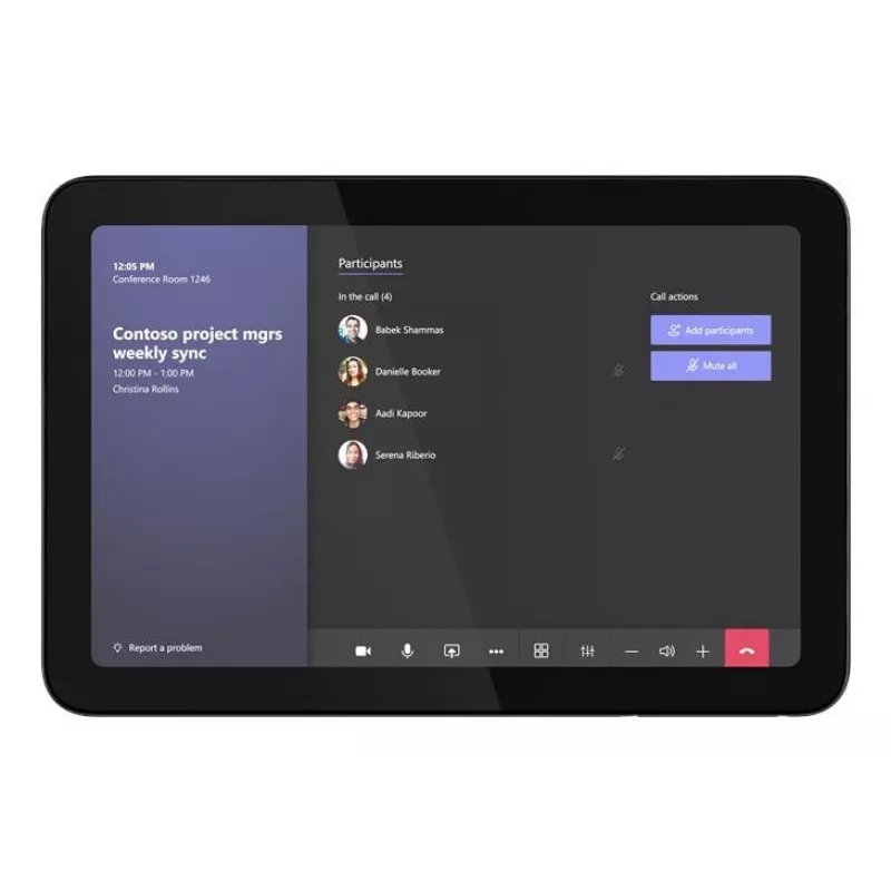 Lenovo ThinkSmart One Pro vaizdo konferencijų sistema su Ethernet LAN, skirta Microsoft Team Rooms