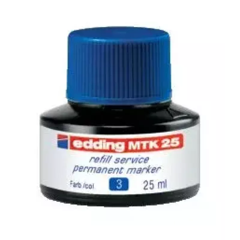 Pripildymo rašalas Edding MTK 25 raudonas 25 ml 1 vnt