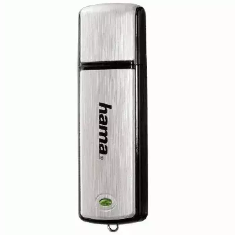 Hama FlashPen „Fancy“ USB 2.0 16GB 40X USB atmintukas USB Type-A Juoda, Sidabrinė