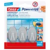 Universalūs kabliukai Tesa Powerstrips Hooks Small OVAL (3 vnt.)