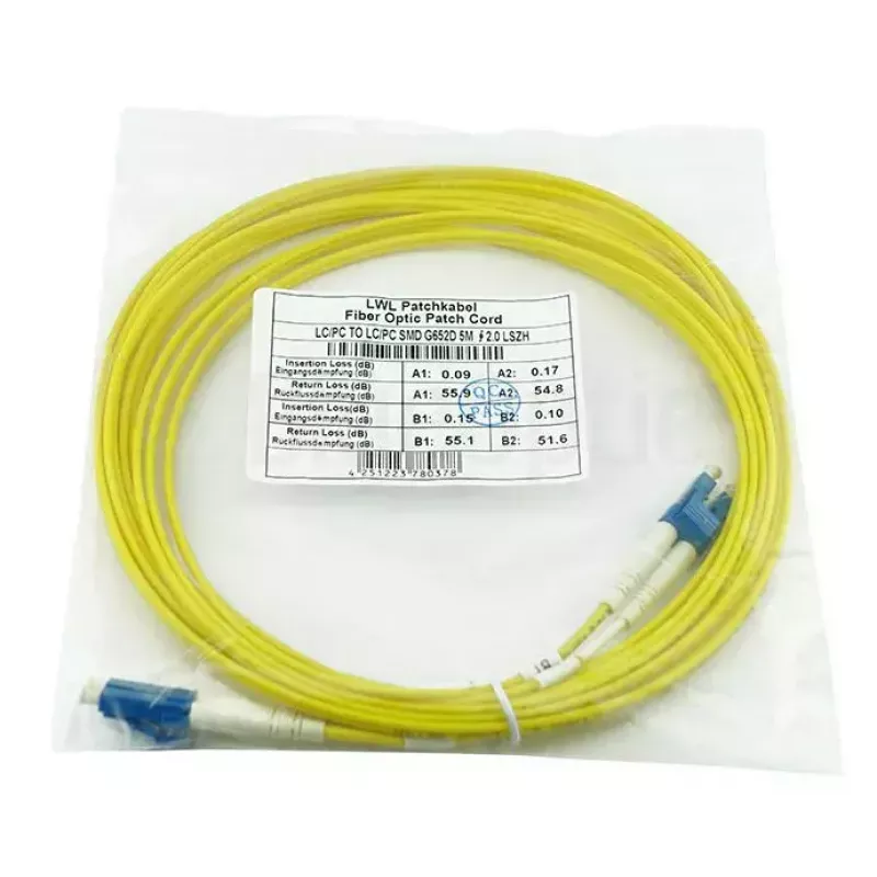 Skaidulinis optinis kabelis BlueOptics CAB-SMF-LC-LC-7-BO 7,5 m G.657.A1 LC LC