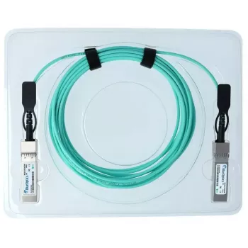 BlueOptics ET7302-AOC-25M-BO aktyvus optinis kabelis SFP28 25 m, aqua, vyriškas-kištukas