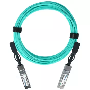 BlueOptics ET7302-AOC-25M-BO aktyvus optinis kabelis SFP28 25 m, aqua, vyriškas-kištukas