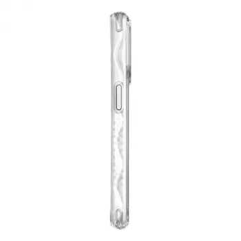 LAUT Crystal Matter X dėklas, skirtas Apple iPhone 15, suderinamas su MagSafe, polikarbonatas/TPU, skaidrus