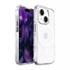LAUT Crystal Matter X dėklas, skirtas Apple iPhone 15, suderinamas su MagSafe, polikarbonatas/TPU, skaidrus