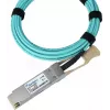 BlueOptics InfiniBand/šviesolaidinis kabelis QSFP56–QSFP56, 5 m, oranžinis