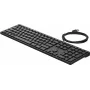 Klaviatūra HP Wired Desktop 320K – pilno dydžio USB, membraninė, juoda