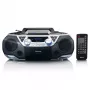 Nešiojamas radijas Lenco SCD-720SI su DAB+ ir FM imtuvu, Bluetooth 5.0, CD/MP3 grotuvu, USB, kasečių grotuvu