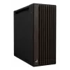 PC korpusas ASUS ProArt PA602 Wood Edition Midi Tower – juodas su medžiu, tinka ATX/EATX, 2x200 mm priekyje, 1x140 mm gale