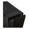 PC korpusas ASUS ProArt PA602 Wood Edition Midi Tower – juodas su medžiu, tinka ATX/EATX, 2x200 mm priekyje, 1x140 mm gale