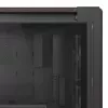ASUS ProArt PA602 Wood Edition Modern Black - Midi bokštas su grūdinto stiklo šonine sienele, juodas, medinis