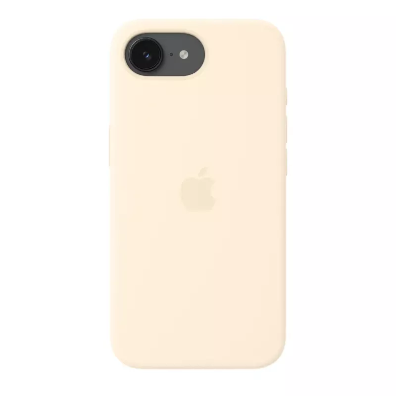 Silicone Dėklas su MagSafe, skirtas Apple iPhone 17e — Vanilla, 6,1 colio (15,5 cm) ekranui